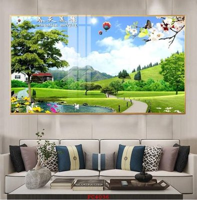 File gốc File tranh phong cảnh thiên nhiên PC4036 (PNG) nền trong suốt