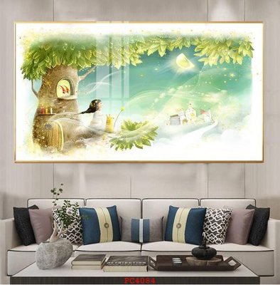 File gốc File tranh phong cảnh thiên nhiên PC4084 (trang trí) phòng làm việc