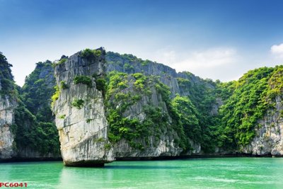 File in trần File tranh phong cảnh việt nam PC6041 (bản gốc) hoa văn