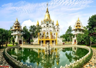 Tải file gốc File tranh phong cảnh việt nam PC6085 (bản PSD) còn layer