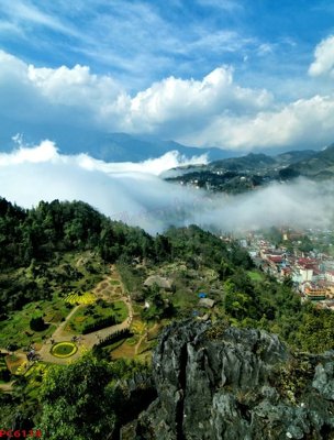 Tải file File tranh phong cảnh việt nam PC6114 (gốc) chủ đề phong thủy