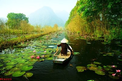 File gốc File tranh phong cảnh việt nam PC6223 (cho in ấn) độc quyền