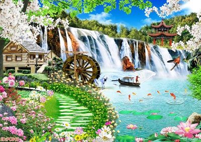 File gốc File gốc phong cảnh PC846 (phong cách) cổ điển