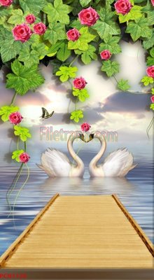 File ảnh File tranh phong cảnh thiên nhiên PCN1128 (gốc) cho trang trí nhà hàng