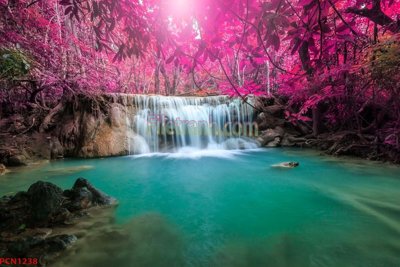 File gốc File tranh phong cảnh thiên nhiên PCN1238 (in tráng gương) sang trọng