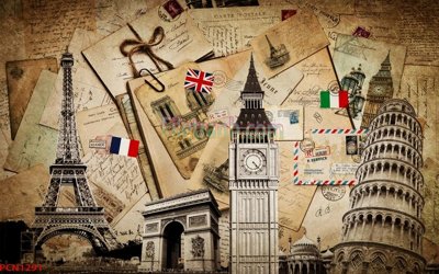 File in ấn File tranh phong cảnh thiên nhiên PCN1291 (bản gốc) chất lượng cao