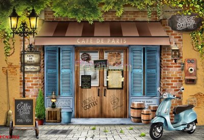 File gốc File tranh phong cảnh thiên nhiên PCN1302 (in mica) trang trí