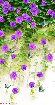 File in trần File tranh phong cảnh thiên nhiên PCN1375 (file gốc) hoa văn 3D