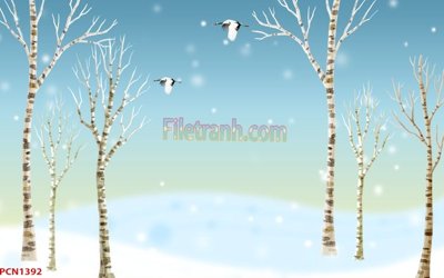 File tranh File tranh phong cảnh thiên nhiên PCN1392 (gốc) chủ đề tĩnh vật