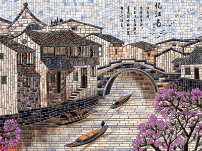 File ảnh File tranh phong cảnh thiên nhiên PCN1442 (gốc) cho trang trí nội thất