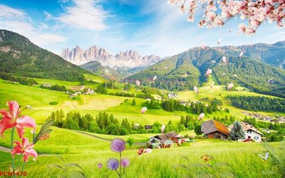 Tải file File tranh phong cảnh thiên nhiên PCN1470 (gốc) làm file tranh quảng cáo