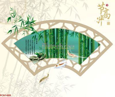 File PSD File tranh phong cảnh thiên nhiên PCN1499 (bản gốc) cho nhà in