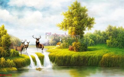 File gốc File tranh phong cảnh thiên nhiên PCN1572 (ảnh chi tiết) để in trần