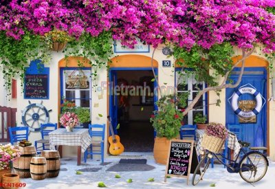 File gốc File tranh phong cảnh thiên nhiên PCN1609 (bản quyền) cho in ấn