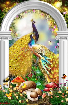 Tải file File tranh phong cảnh thiên nhiên PCN1613 (gốc) làm file quảng cáo