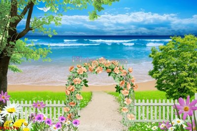 File tranh File tranh phong cảnh thiên nhiên PCN170 (bản gốc) in lụa 3D