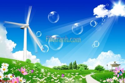 Download file ảnh gốc File tranh phong cảnh thiên nhiên PCN1920 để in ấn