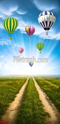 File gốc in ấn File tranh phong cảnh thiên nhiên PCN217 độ phân giải cao