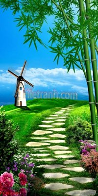 File ảnh File tranh phong cảnh thiên nhiên PCN229 (gốc) dùng in Pano