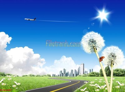 File tranh gốc File tranh phong cảnh thiên nhiên PCN2407 (sắc nét từng chi tiết)