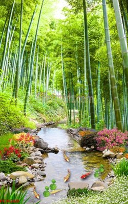 File gốc File tranh phong cảnh thiên nhiên PCN260 (trang trí) phòng làm việc