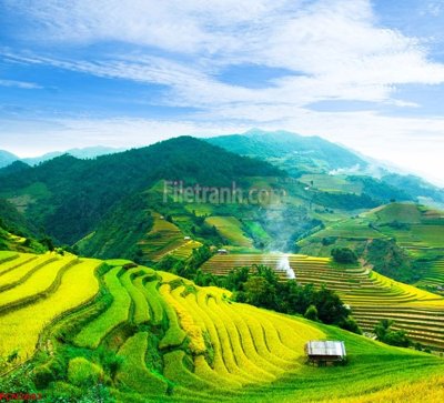 Tải file File tranh phong cảnh thiên nhiên PCN2692 (gốc) chủ đề tôn giáo