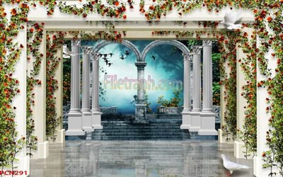 Mua file gốc File tranh phong cảnh thiên nhiên PCN291 (in ấn) tại Filetranh.com