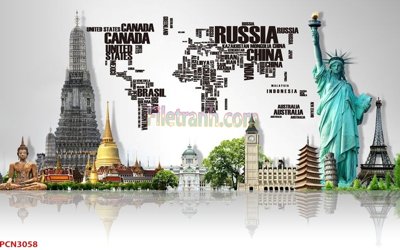 File gốc File tranh phong cảnh thiên nhiên PCN3058 (phong cách) cổ điển