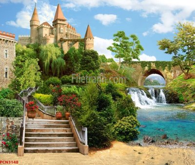 File gốc File tranh phong cảnh thiên nhiên PCN3148 (bản quyền) cho in ấn