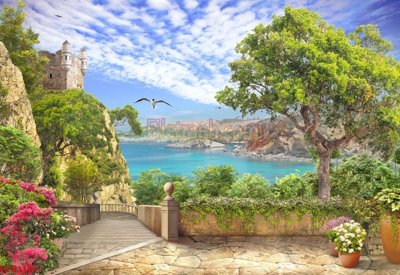 Tải file File tranh phong cảnh thiên nhiên PCN3199 (ảnh gốc) in tranh kính