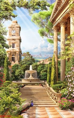 File gốc File tranh phong cảnh thiên nhiên PCN3205 (cho in ấn) từ Filetranh.com