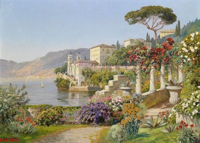 File gốc File tranh phong cảnh thiên nhiên PCN3222 (phong cách) cổ điển