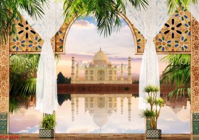 Tải file File tranh phong cảnh thiên nhiên PCN3226 (PSD) cho in tranh kính