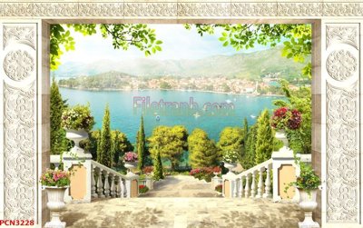 File ảnh File tranh phong cảnh thiên nhiên PCN3228 (gốc) cho trang trí nhà hàng