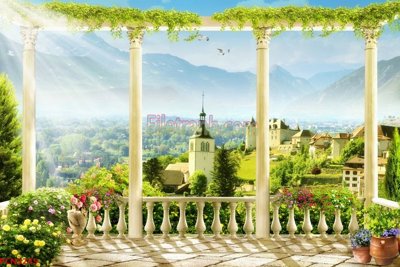 File ảnh gốc File tranh phong cảnh thiên nhiên PCN3245 không vỡ nét