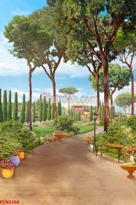 Tải file PSD File tranh phong cảnh thiên nhiên PCN3268 (nguyên layer) để in