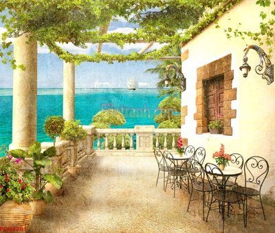 Download file ảnh gốc File tranh phong cảnh thiên nhiên PCN3281 để in ấn