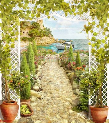 File tranh ảnh gốc File tranh phong cảnh thiên nhiên PCN3287 dùng cho in khổ lớn