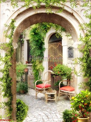 File tranh File tranh phong cảnh thiên nhiên PCN3301 (gốc) in trên kính