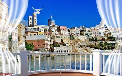 File PSD File tranh phong cảnh thiên nhiên PCN453 (nguyên bản) cho thiết kế