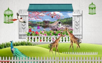 File gốc File tranh phong cảnh thiên nhiên PCN488 (ảnh rõ nét) để in