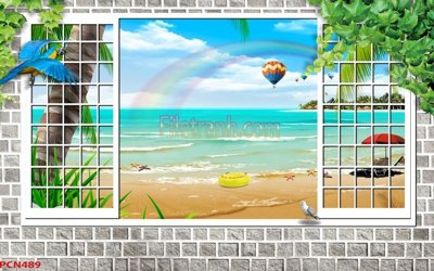 File in ấn cao cấp File tranh phong cảnh thiên nhiên PCN489 (file gốc)