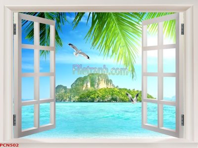 File tranh trang trí File tranh phong cảnh thiên nhiên PCN502 (file gốc)