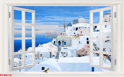 Chi tiết file ảnh File tranh phong cảnh thiên nhiên PCN510 sắc nét