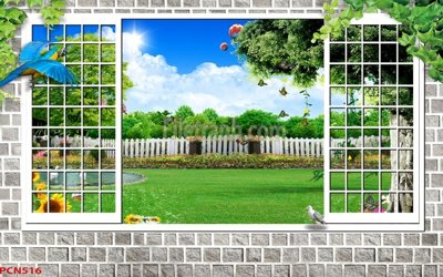 File tranh File tranh phong cảnh thiên nhiên PCN516 (gốc) chủ đề động vật