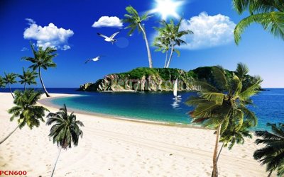 File ảnh File tranh phong cảnh thiên nhiên PCN600 (gốc) trang trí khách sạn