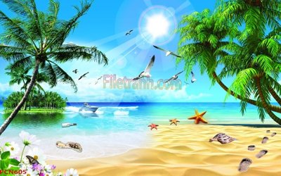 Download file File tranh phong cảnh thiên nhiên PCN605 (chuẩn in) chất lượng cao