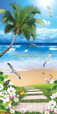 File gốc File tranh phong cảnh thiên nhiên PCN642 (trang trí) phòng làm việc