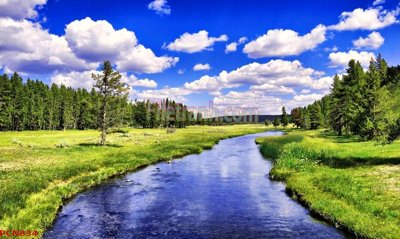 File gốc File tranh phong cảnh thiên nhiên PCN834 (in lụa) tranh phong thủy