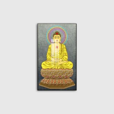 Ảnh gốc File tranh phật giáo PG09152 (nét căng) in mica